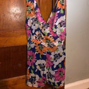 Flowered Romper